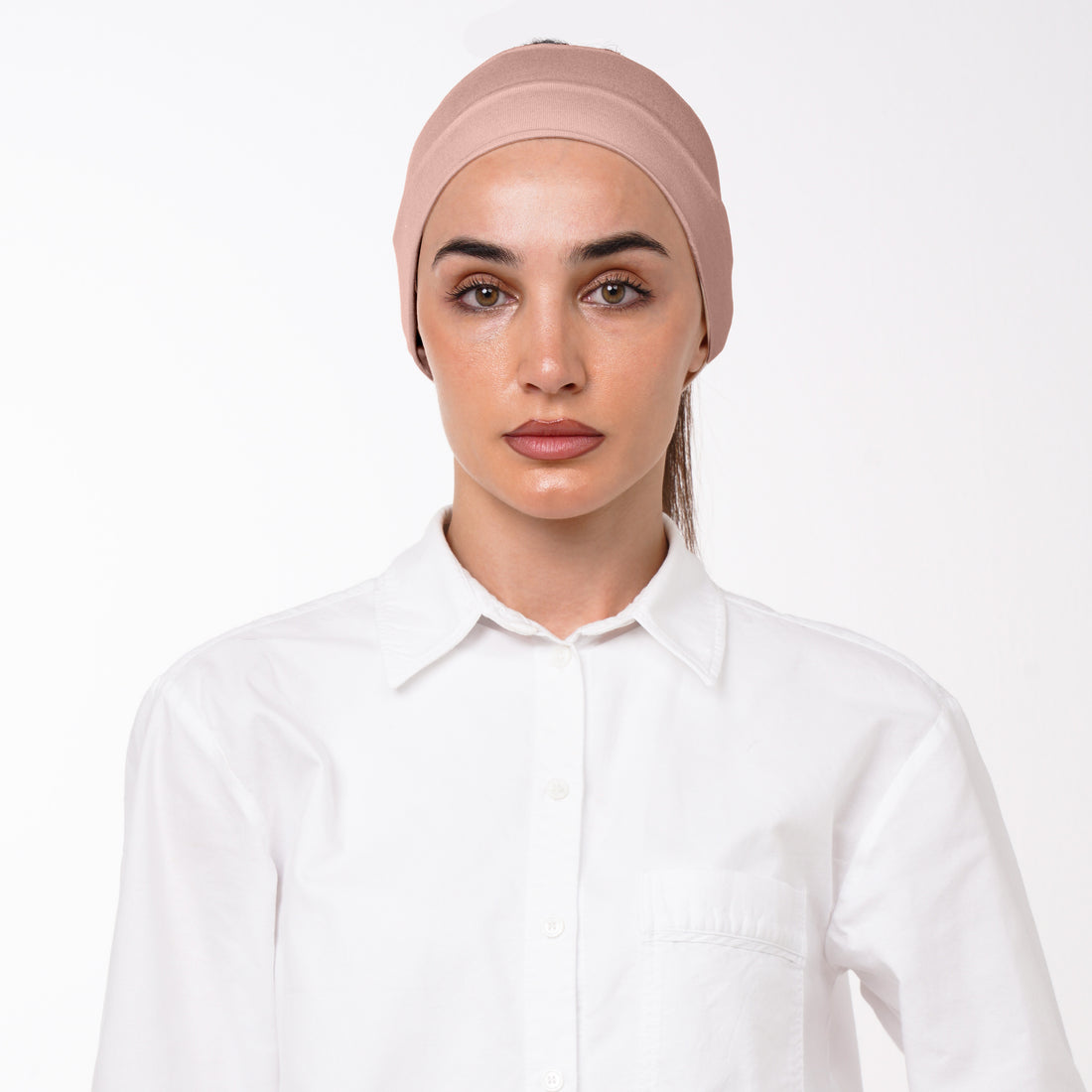 Mini bonnet - Muted Rose Beige