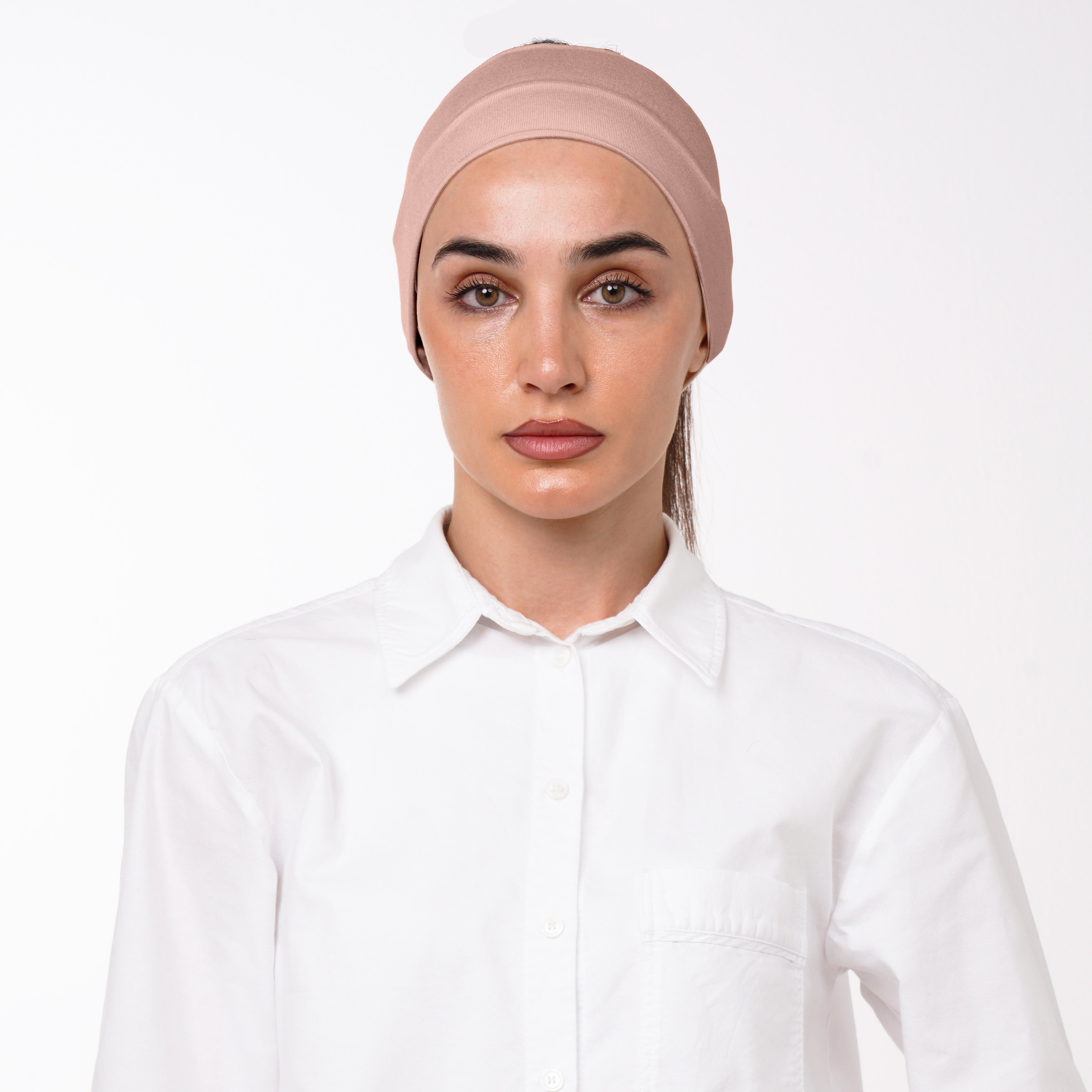 Mini bonnet - Muted Rose Beige