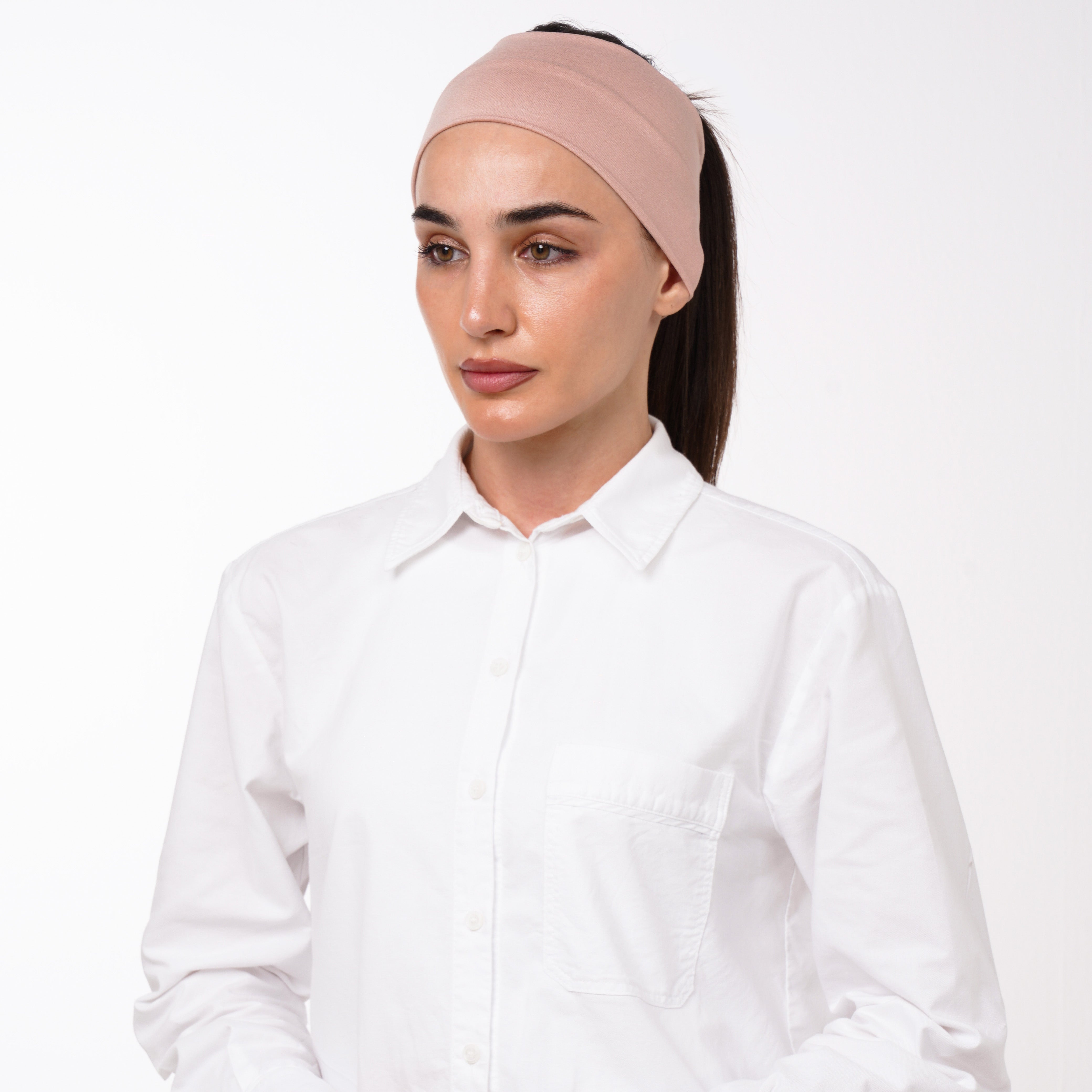 Mini bonnet - Muted Rose Beige
