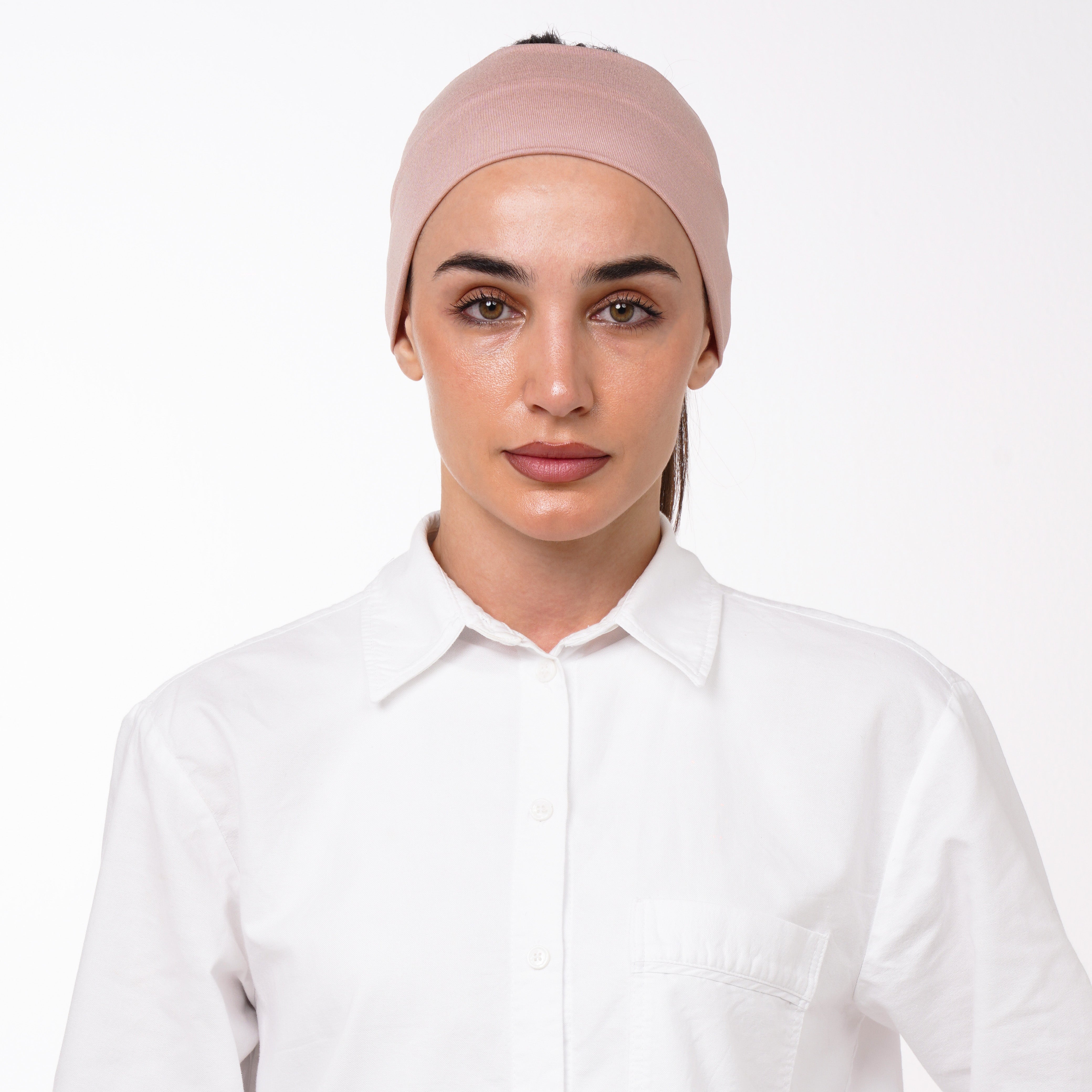 Mini bonnet - Soft Blush Pink