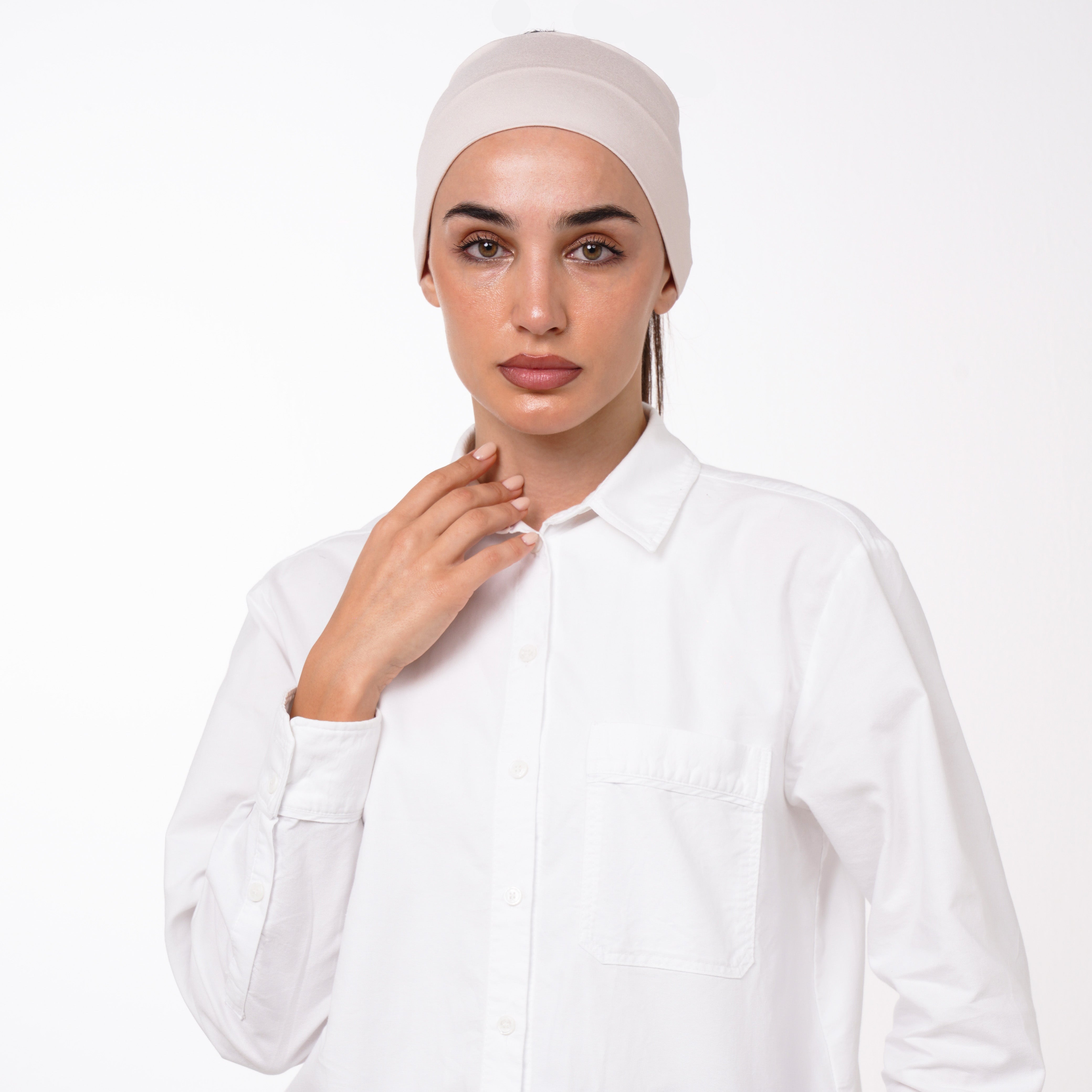 Mini bonnet - Soft Cream