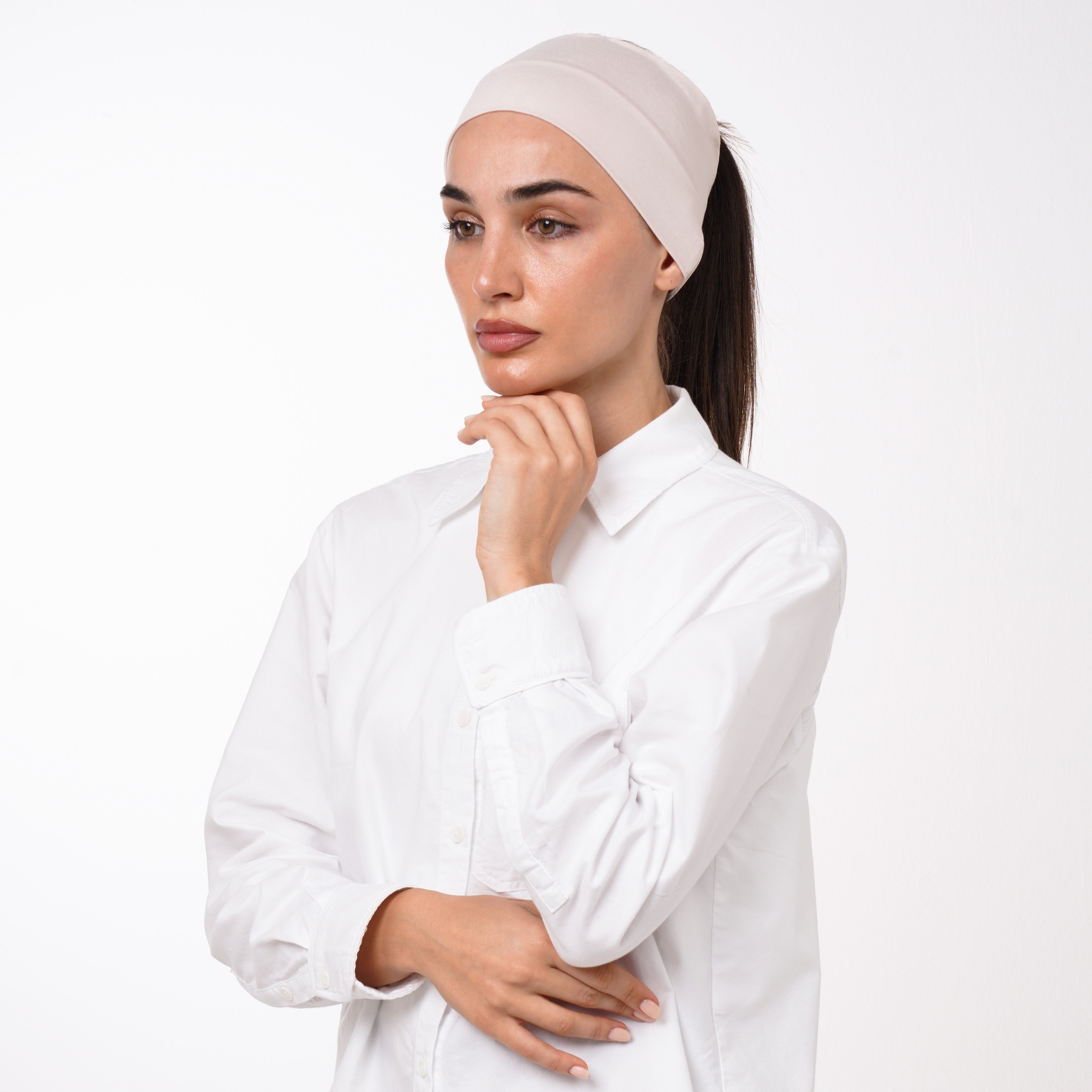 Mini bonnet - Soft Cream