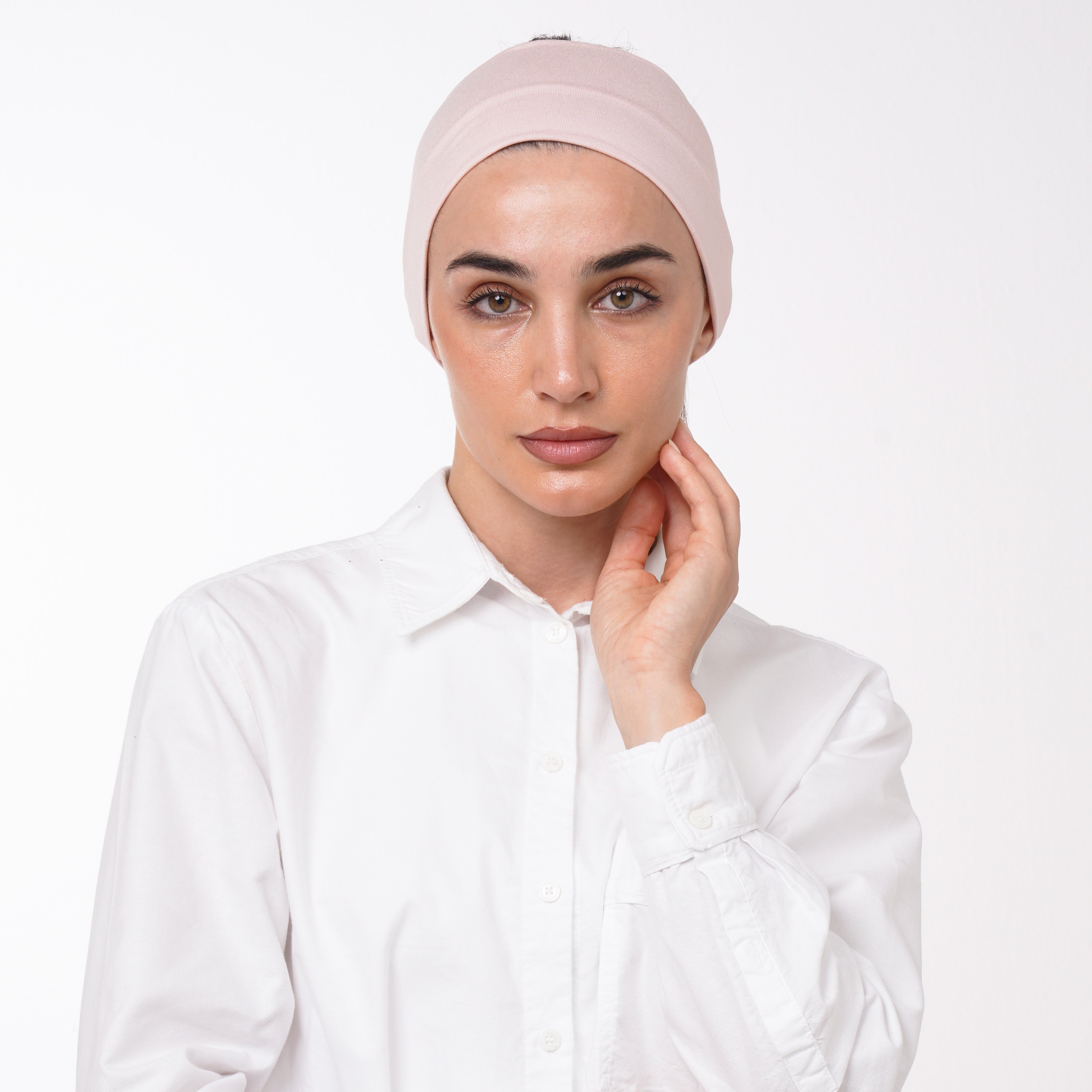 Mini bonnet - Soft Blush Nude