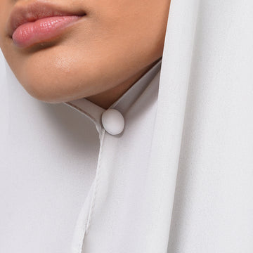 Magnetic Pin Set - Soft Pearl White