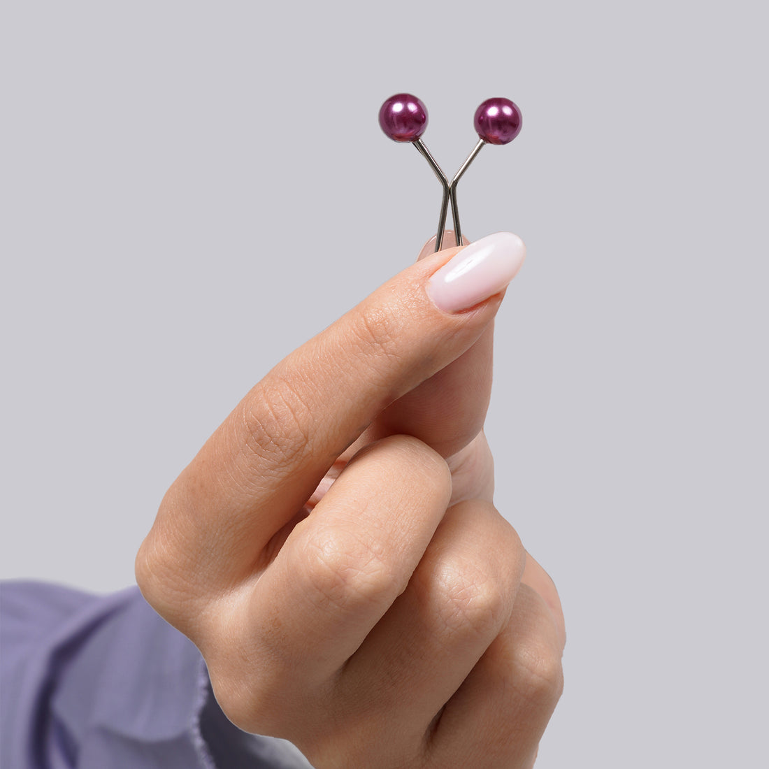 Turkish Pin Clip - Berry Pink