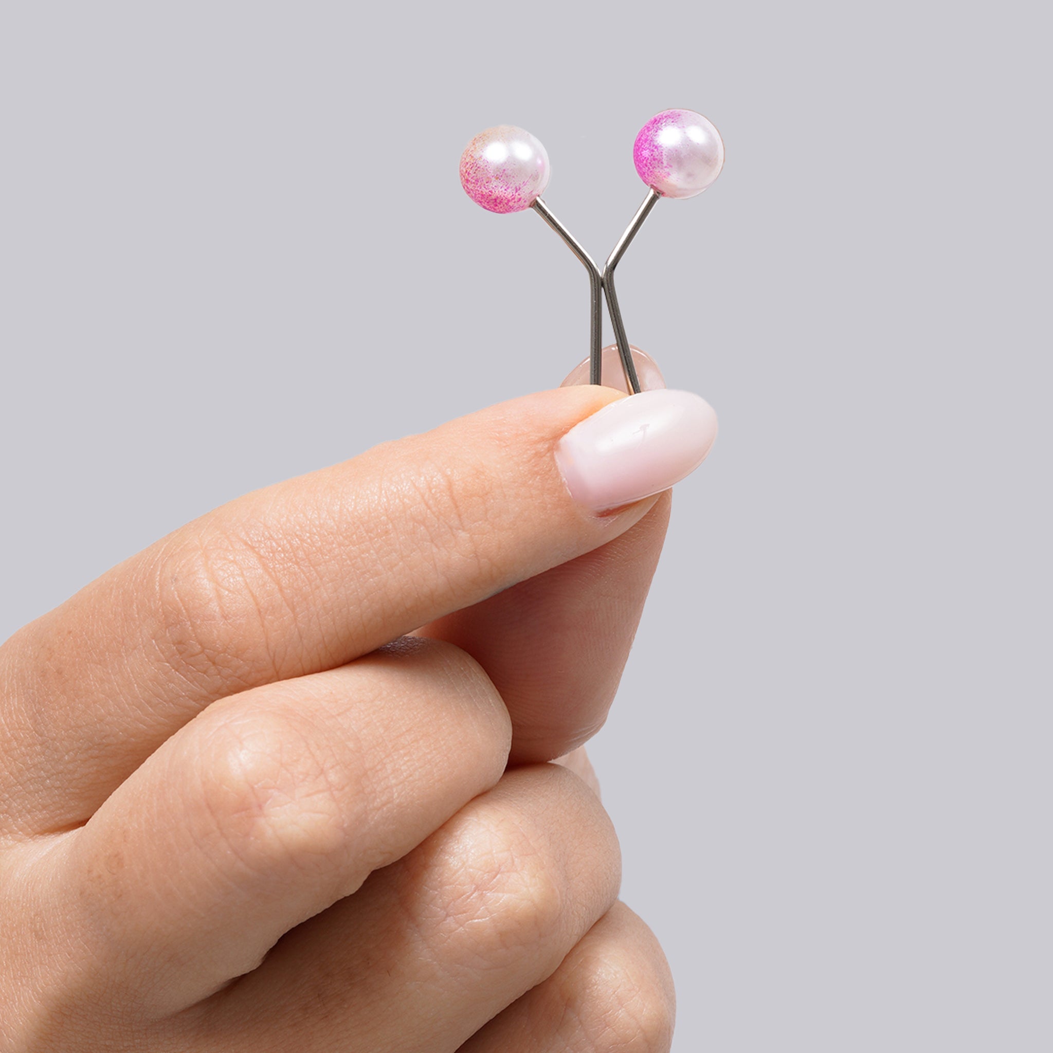 Turkish Pin Clip - Candy Pink Gradient