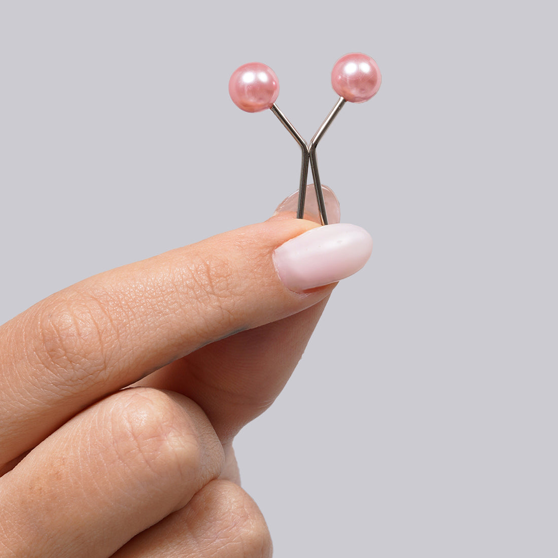 Turkish Pin Clip - Peach Blush Pink