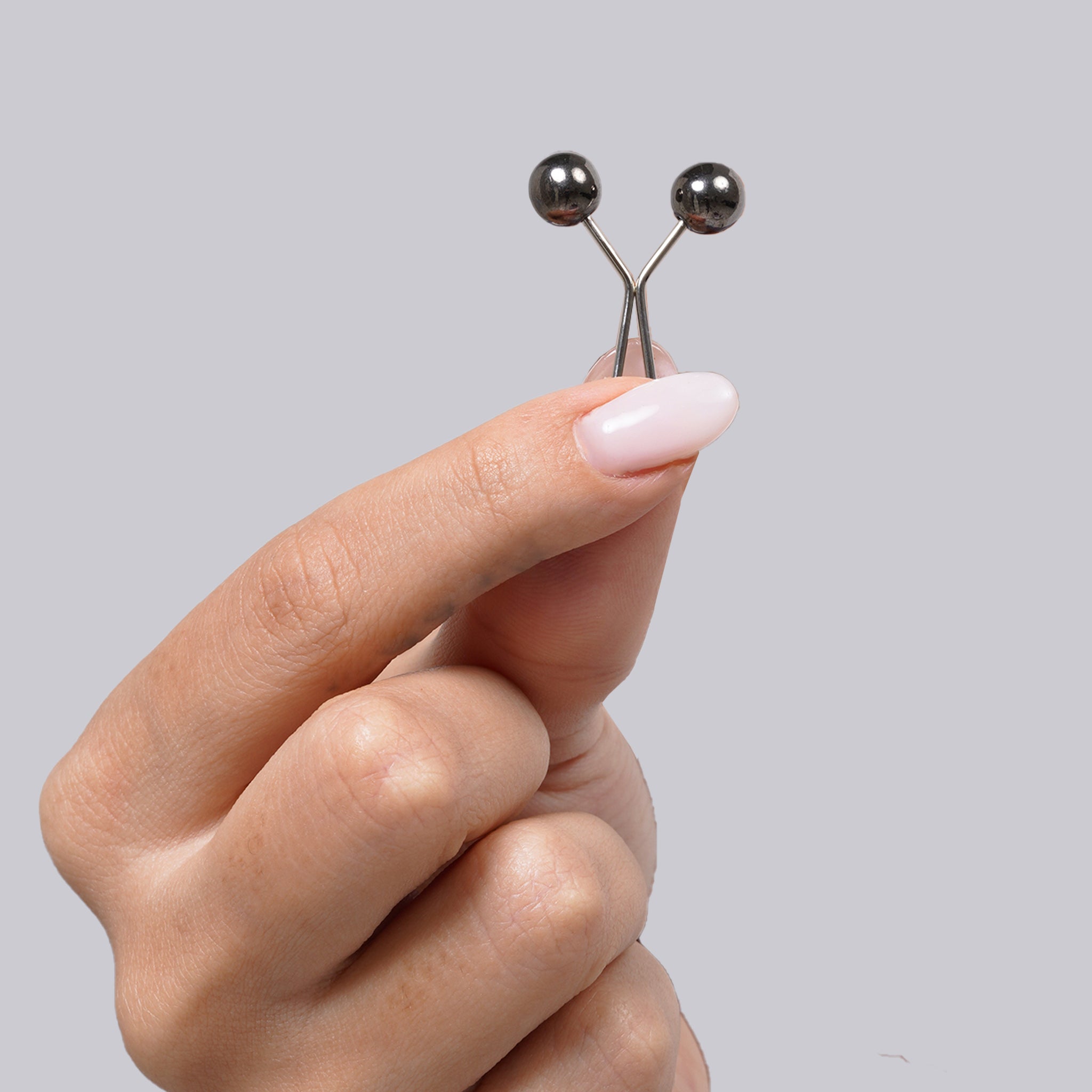 Turkish Pin Clip - Gunmetal Grey