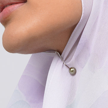 Turkish Pin Clip - Olive Gold