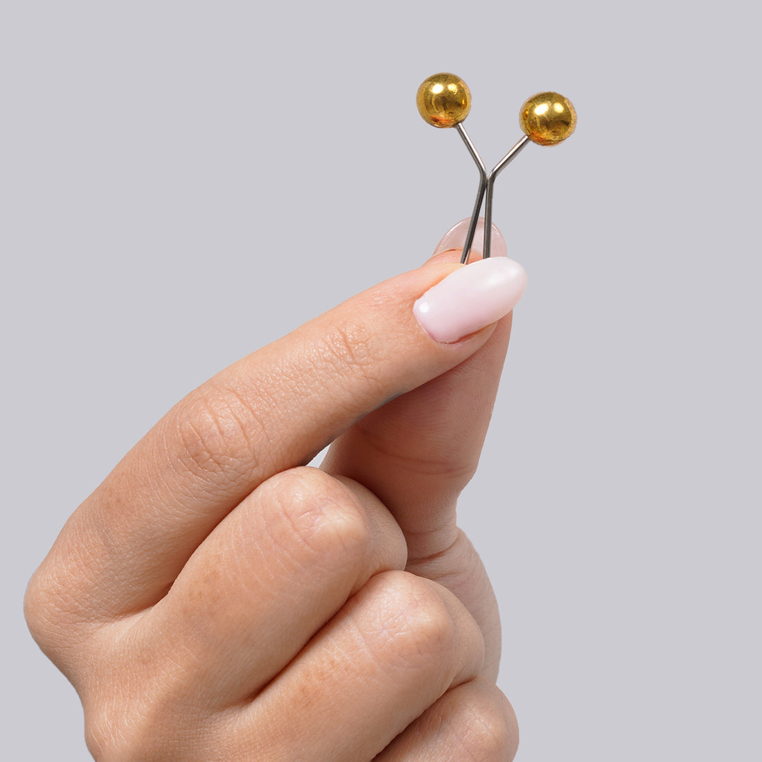 Turkish Pin Clip - Metallic Gold