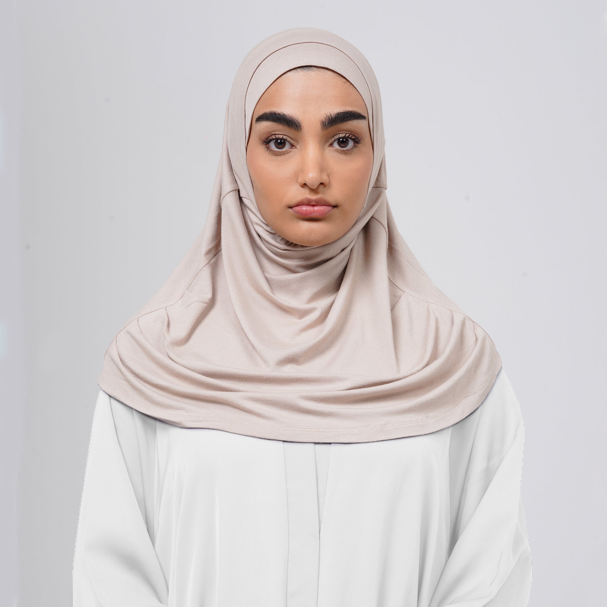 Elena Hijab 2 pieces - Nude