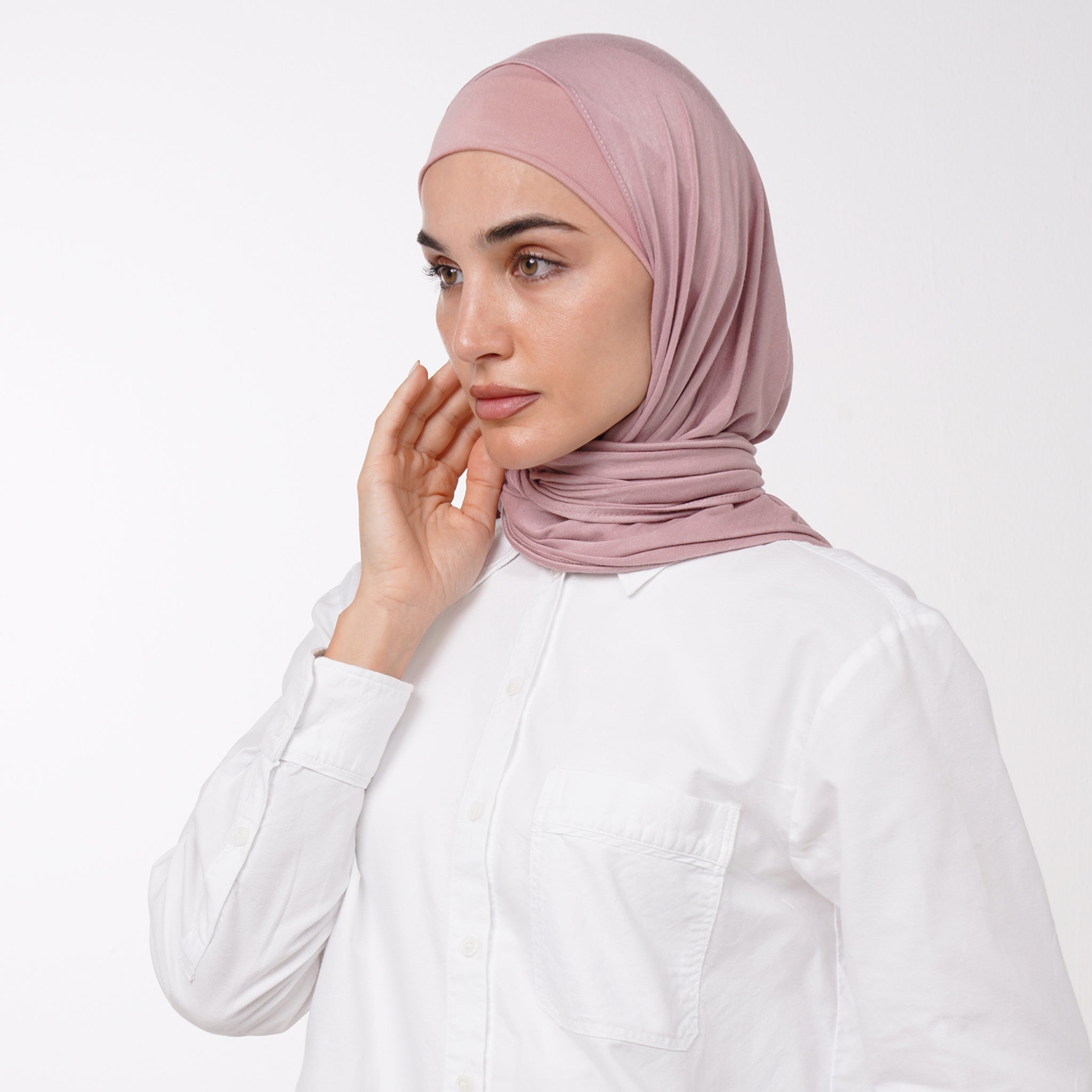 Classic Triangle Esarp - Blush Mauve