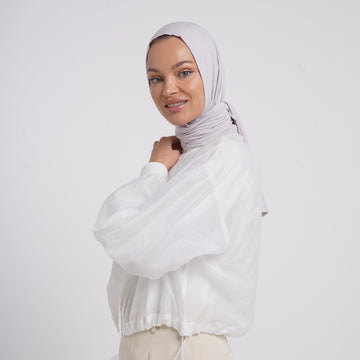 Viscose Yara Hijab - Soft Mist Grey