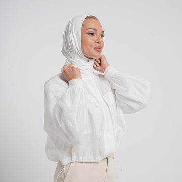 Viscose Yara Hijab - Soft Ice Gray