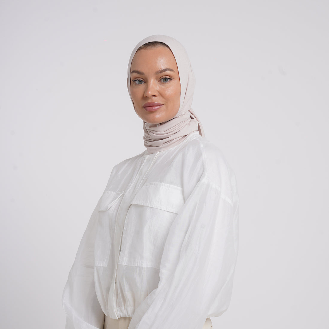 Viscose Yara Hijab - Soft Blush Taupe