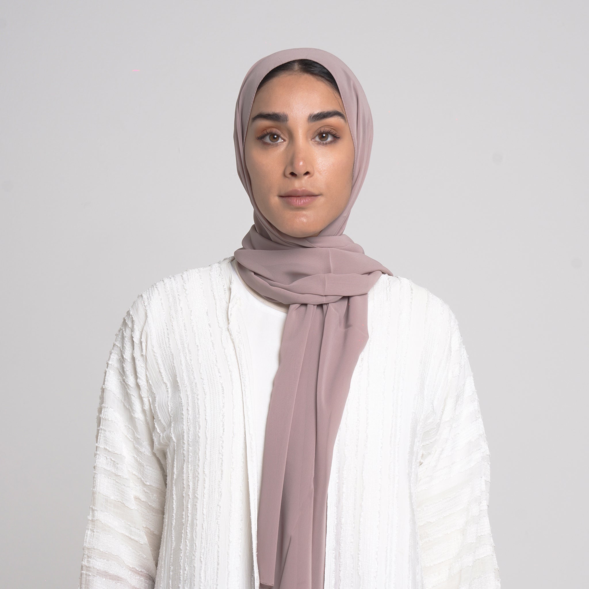 Essential Everyday Chiffon Hijab - Dusty Rose