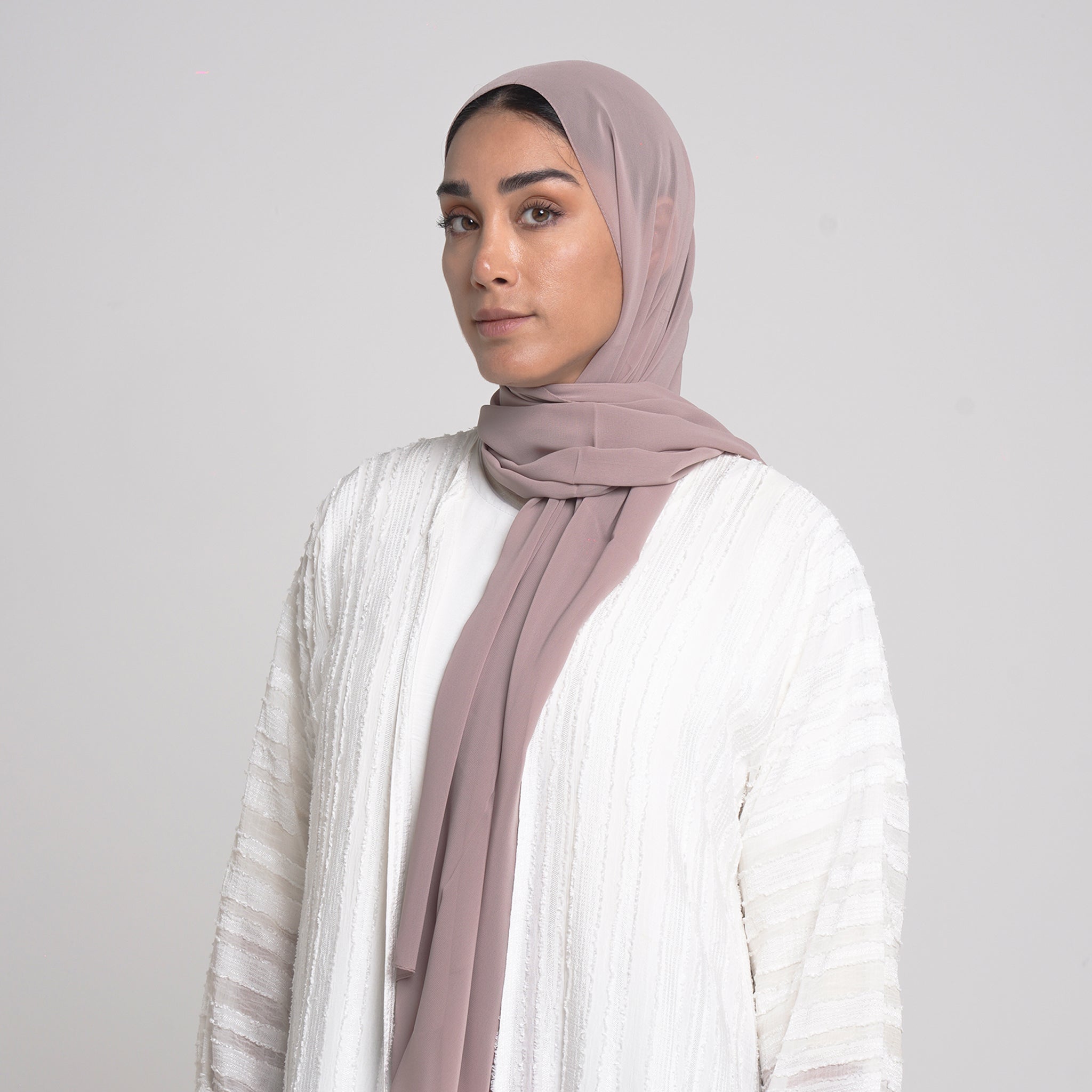 Essential Everyday Chiffon Hijab - Dusty Rose