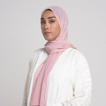 Essential Everyday Chiffon Hijab - Light Pink