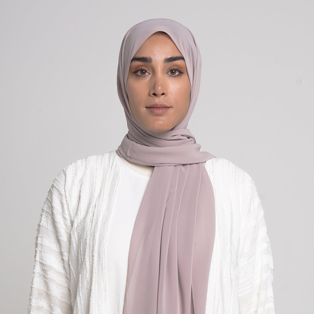Essential Everyday Chiffon Hijab - Mauve