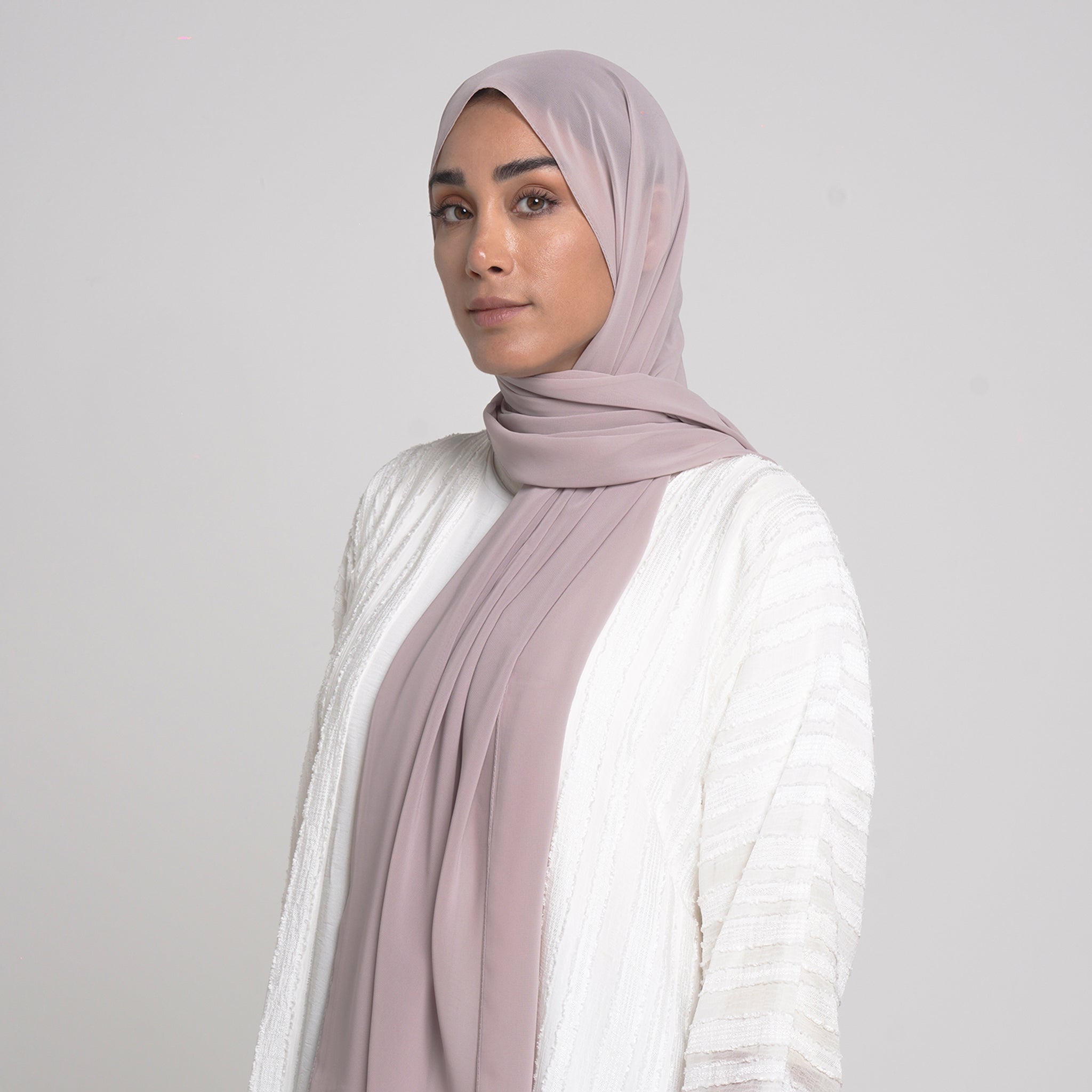 Essential Everyday Chiffon Hijab - Misty Lilac