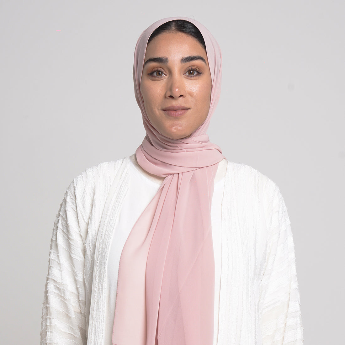 Essential Everyday Chiffon Hijab - Blush Pink