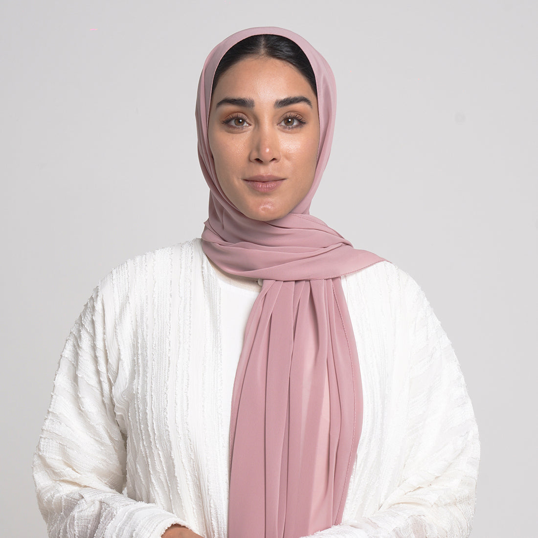 Essential Everyday Chiffon Hijab - Soft Pink