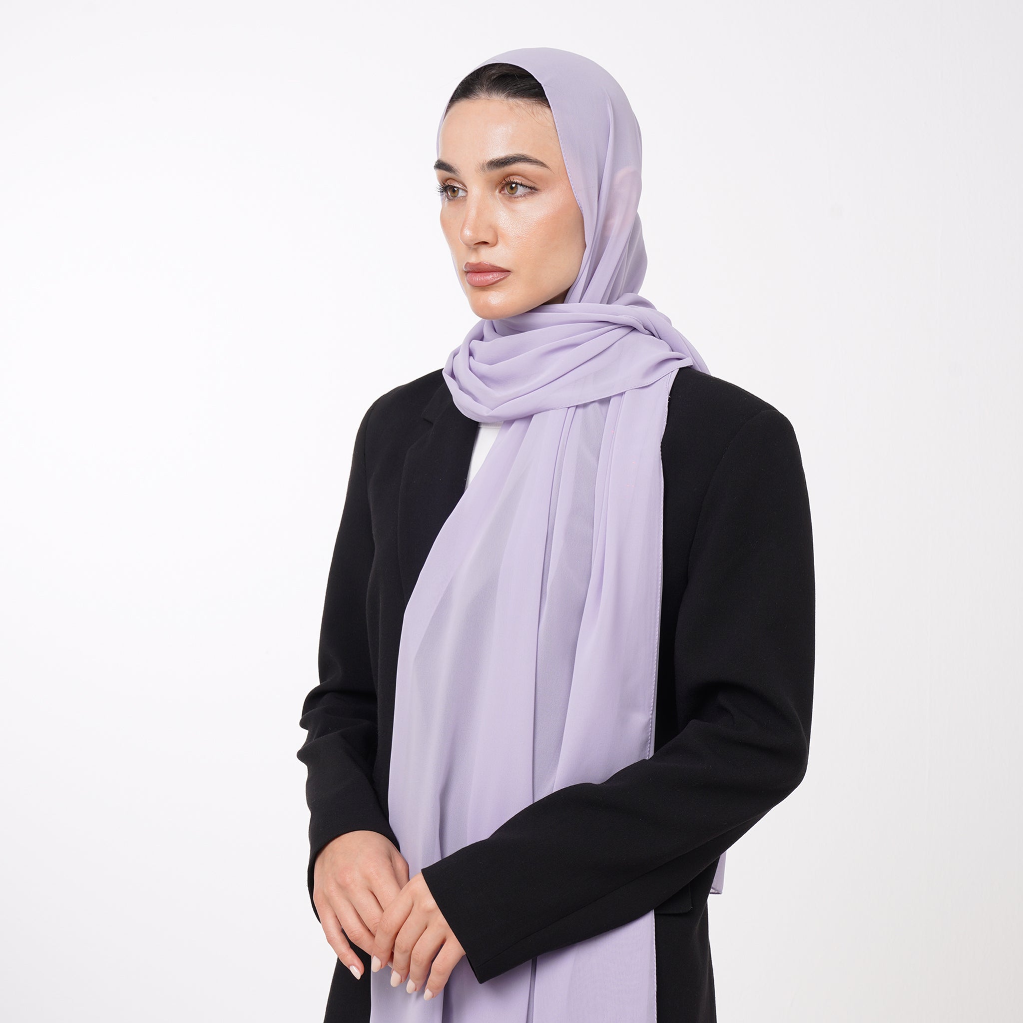 Essential Everyday Chiffon Hijab - Soft Lilac