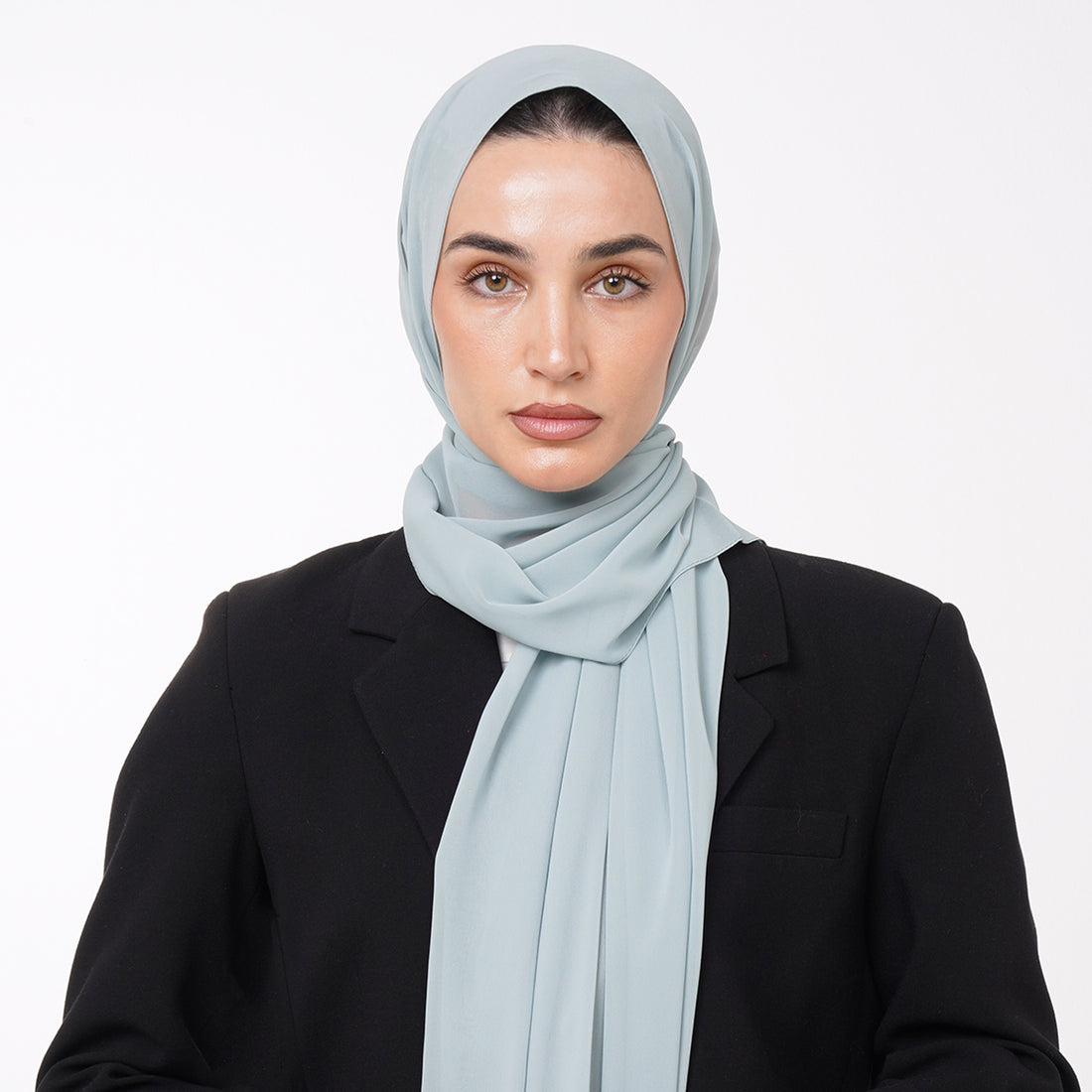 Essential Everyday Chiffon Hijab - Sage Green