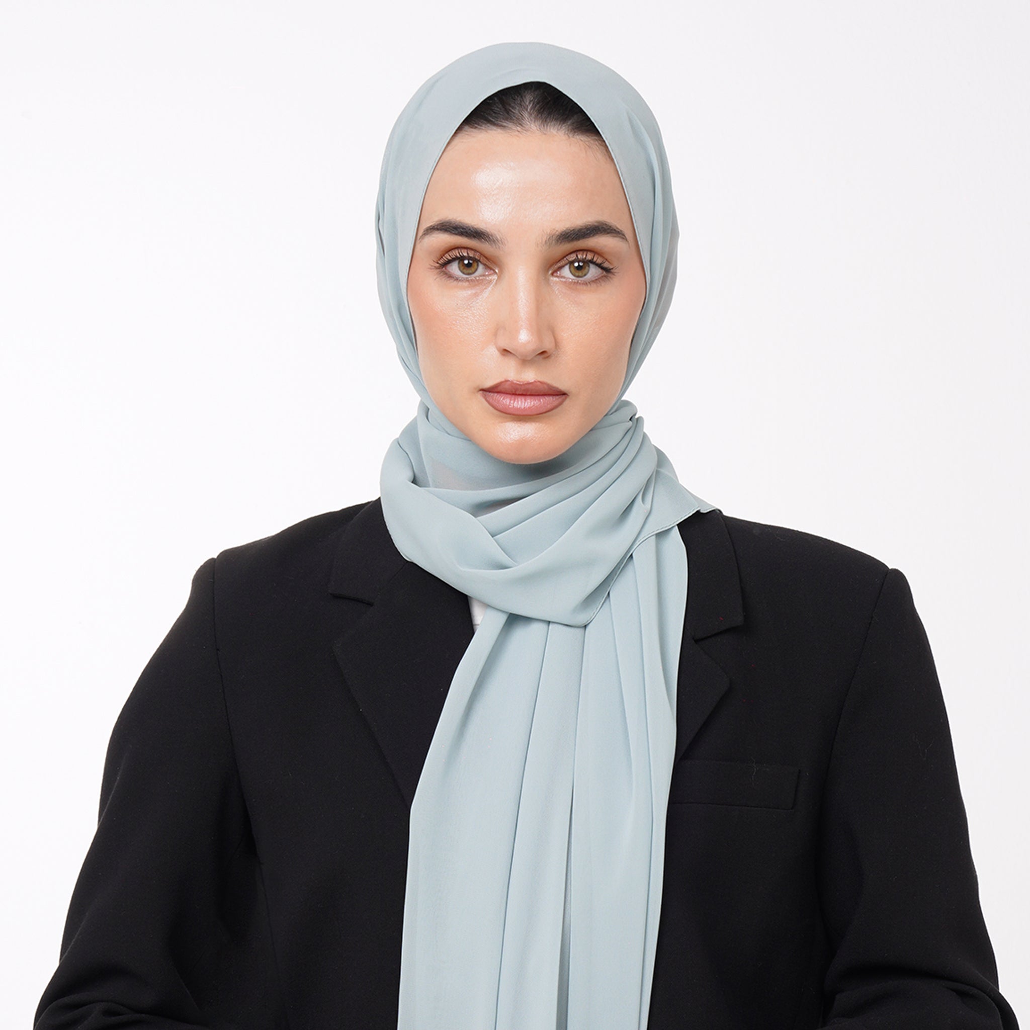 Essential Everyday Chiffon Hijab - Sage Mist
