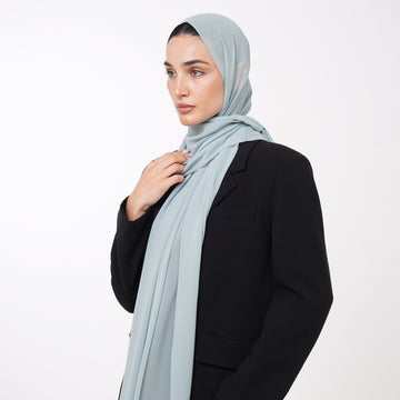 Essential Everyday Chiffon Hijab - Sage Green