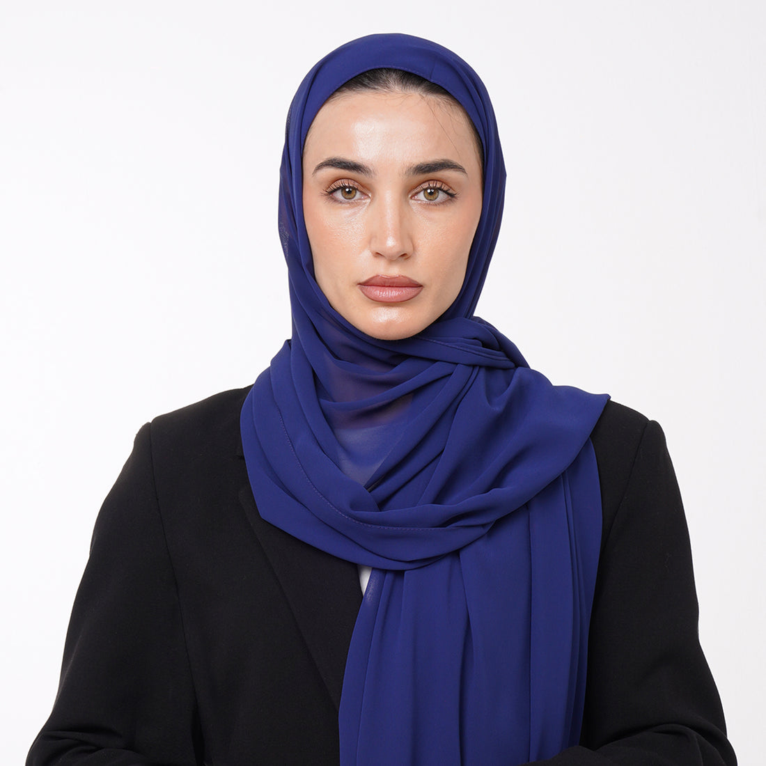 Essential Everyday Chiffon Hijab - Royal Blue