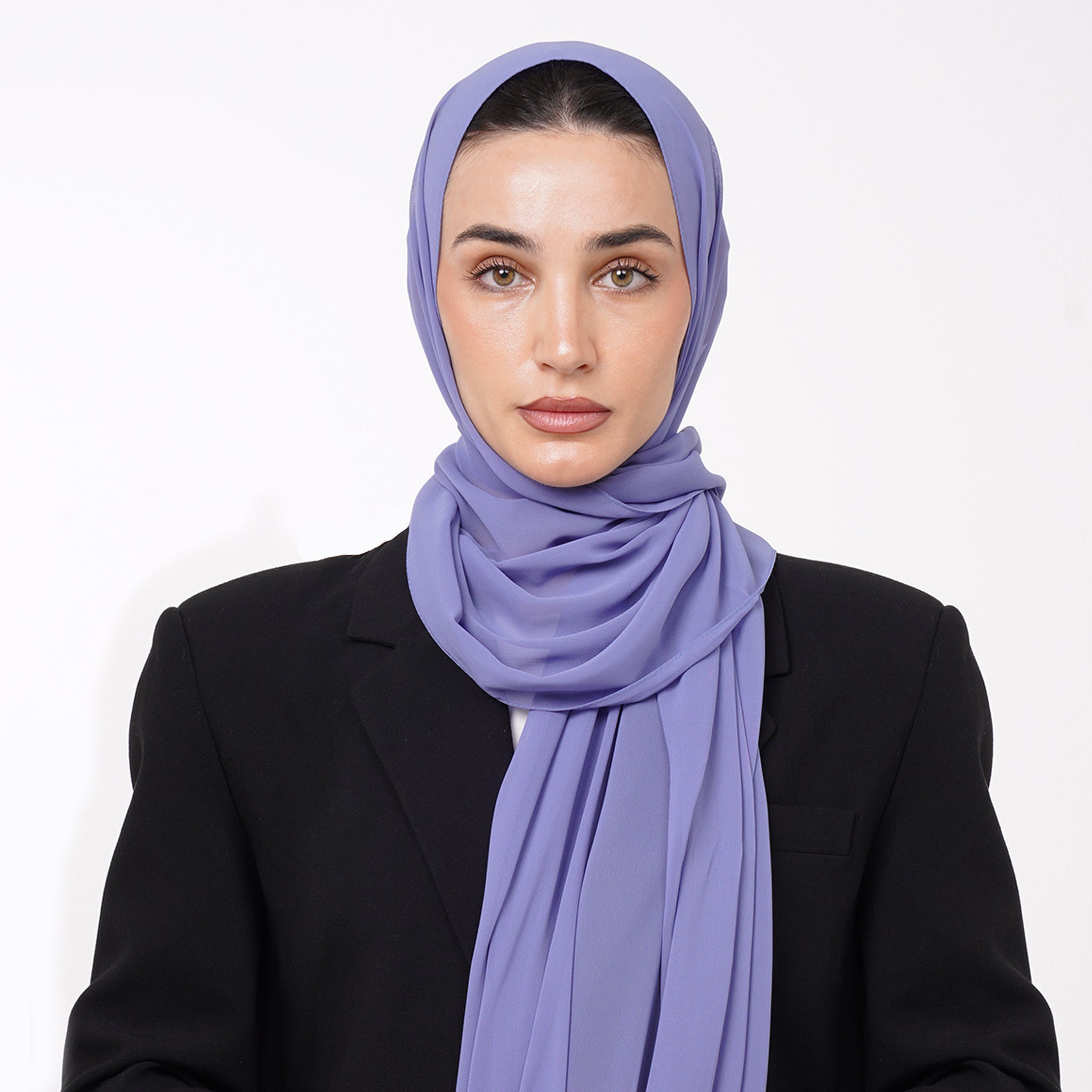 Essential Everyday Chiffon Hijab - Periwinkle