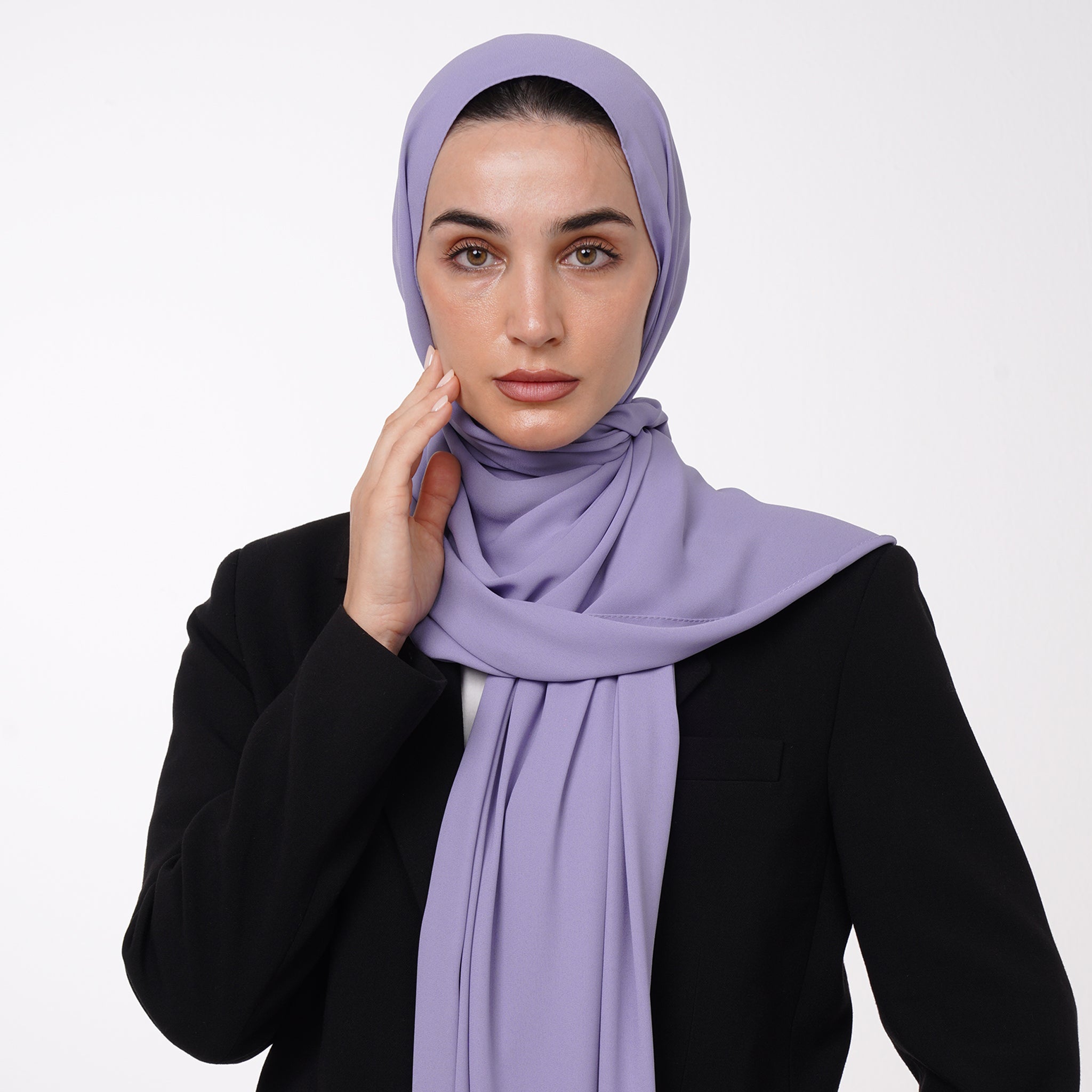 Premium Chiffon Hijab -Lilac Haze