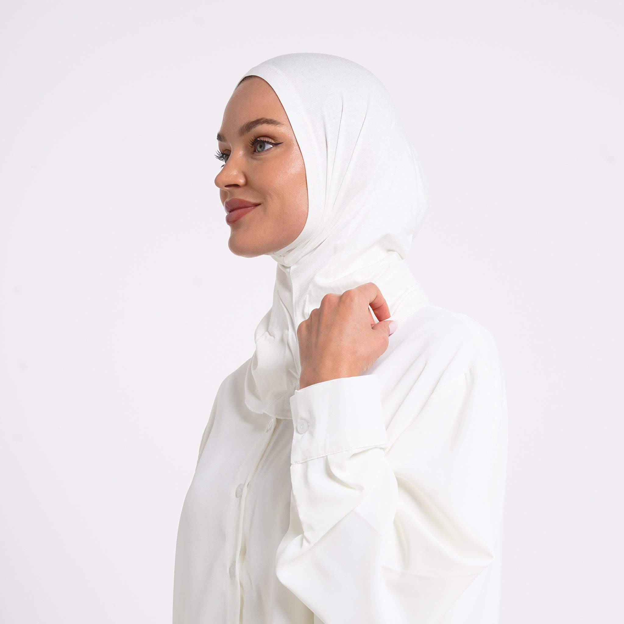 Tiffany Tie-Back Bonnet - Off White