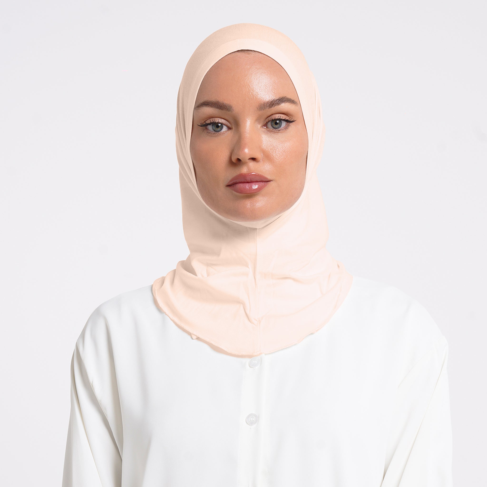 Pearl- Full Inner Hijab - Light Beige