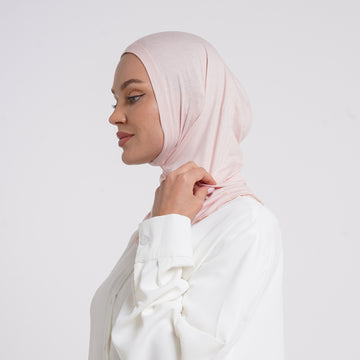 Tiffany Tie-Back Bonnet - Blush Pink