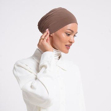 Eve Inner Full Bonnet - Warm Taupe