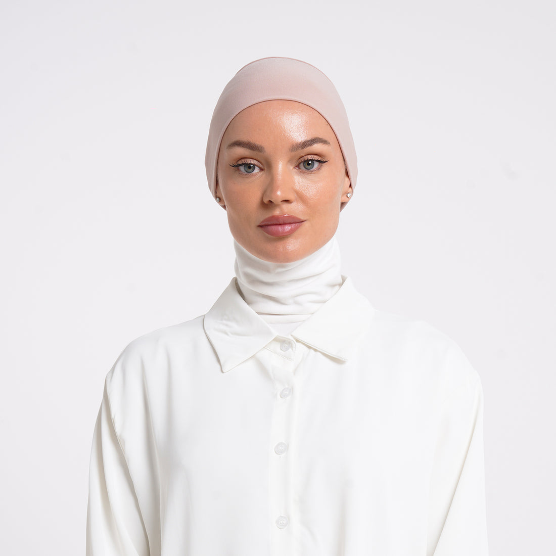 Eve Inner Full Bonnet - Light Blush