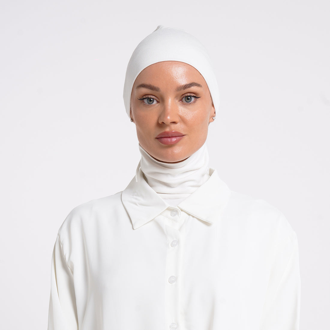 Eve Inner Full Bonnet - White