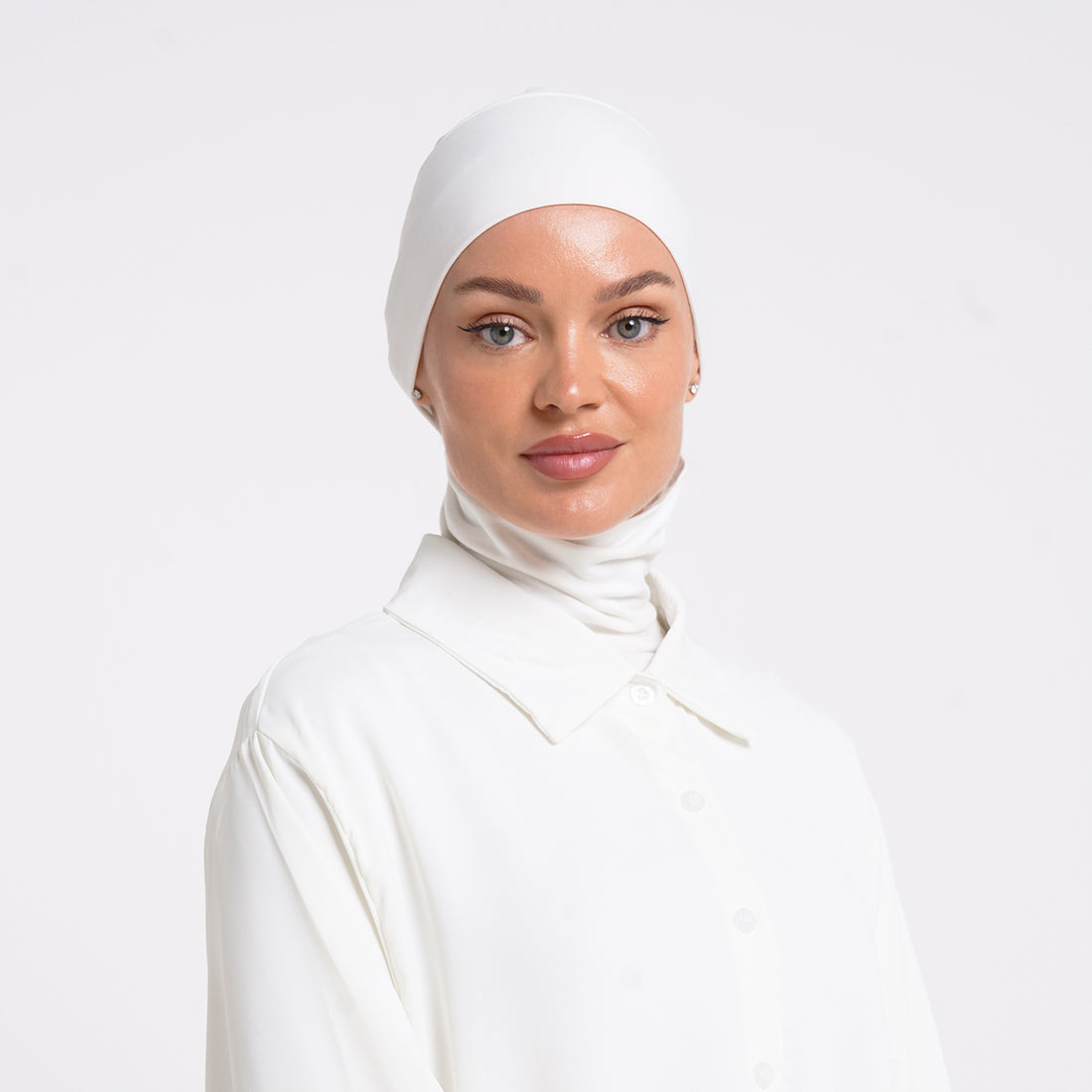 Eve Inner Full Bonnet - Pure White