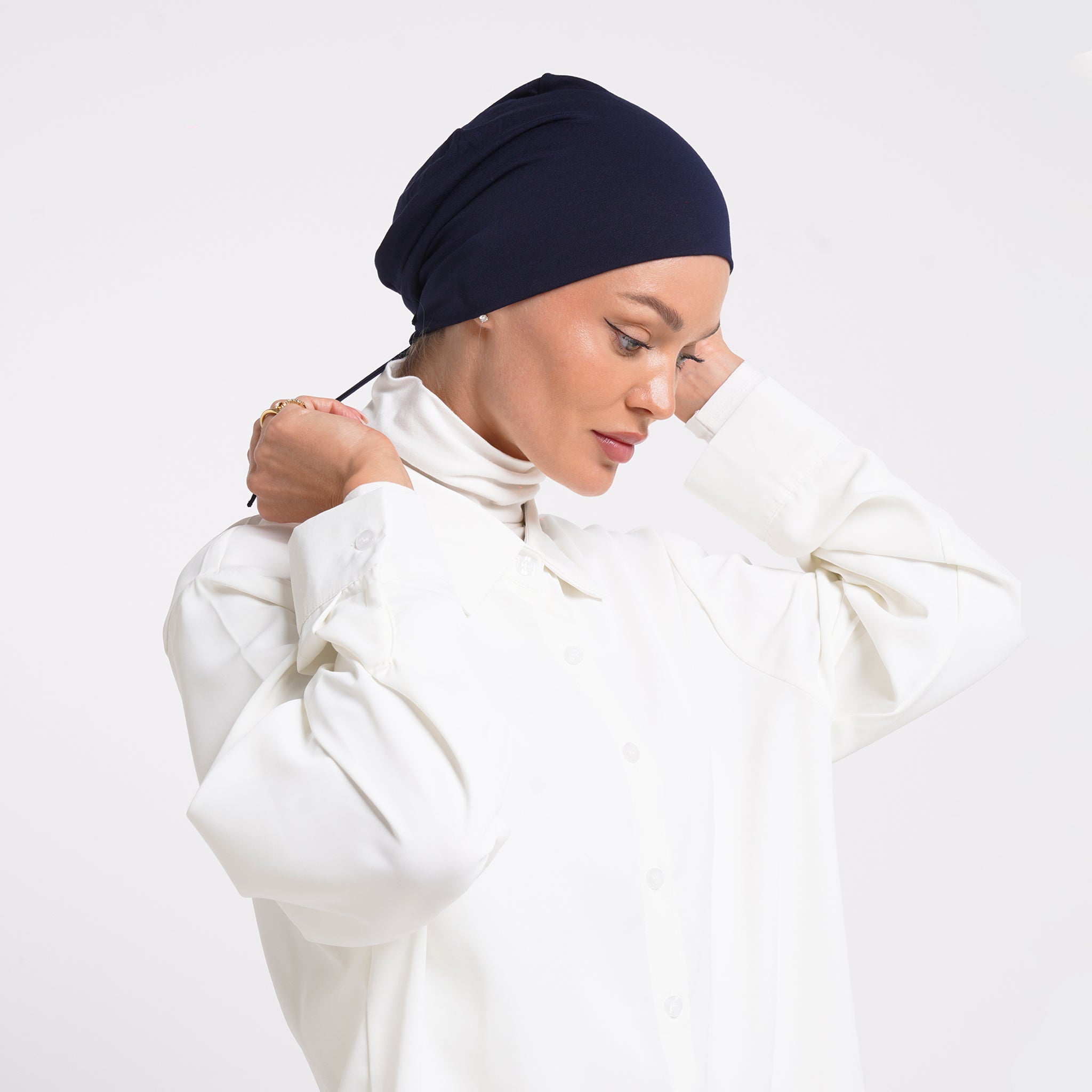 Eve Inner Full Bonnet - Deep Navy