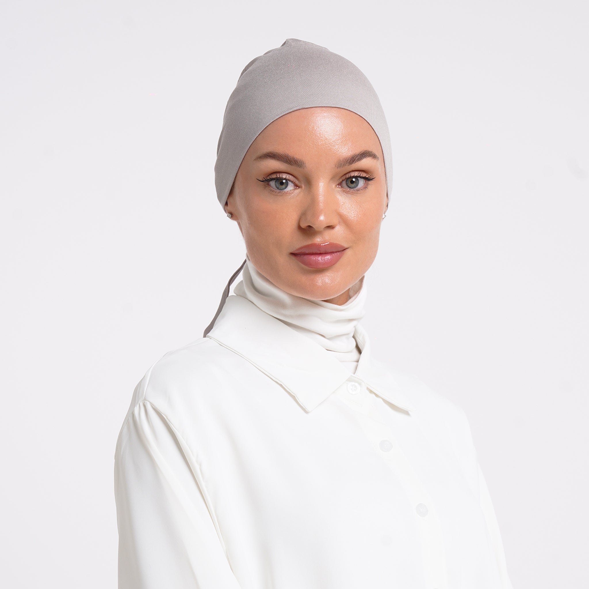 Eve Inner Full Bonnet - Stone Grey