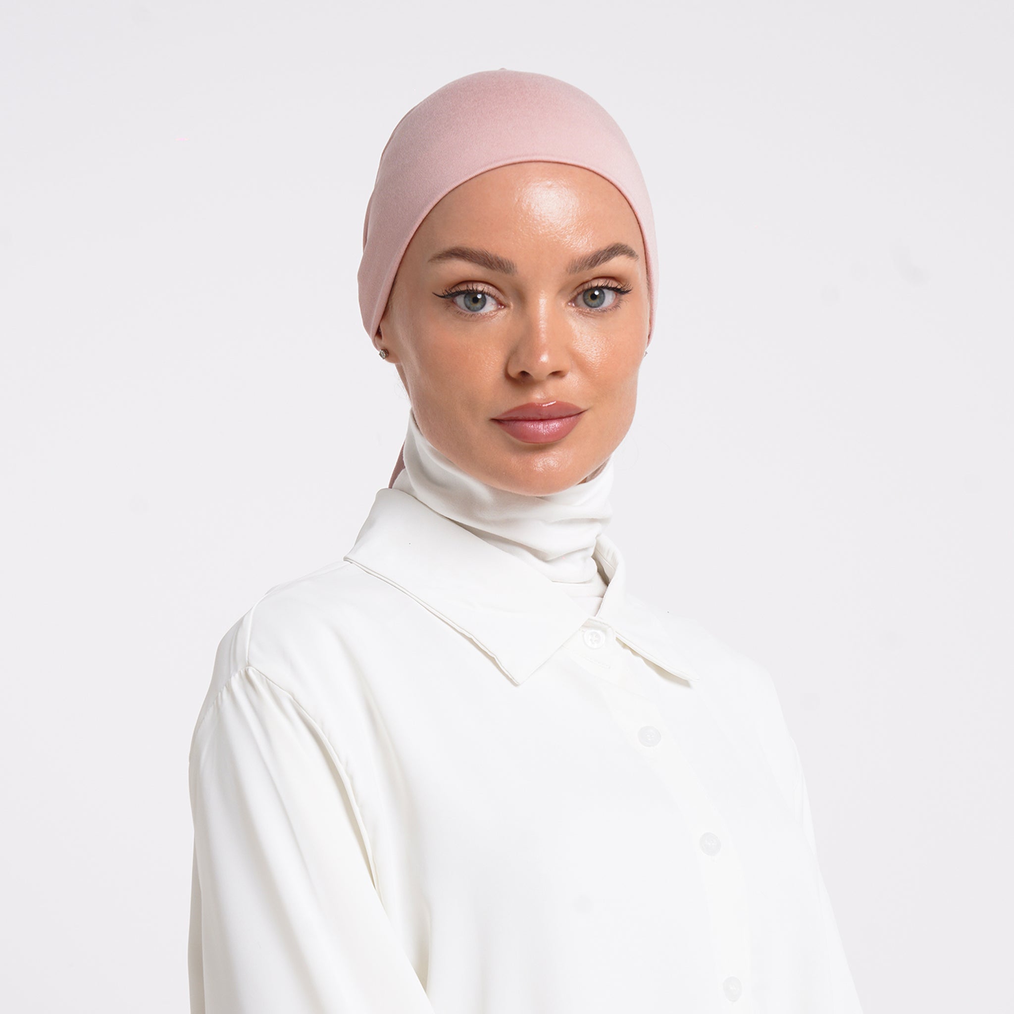 Eve Inner Full Bonnet - Dusty Rose