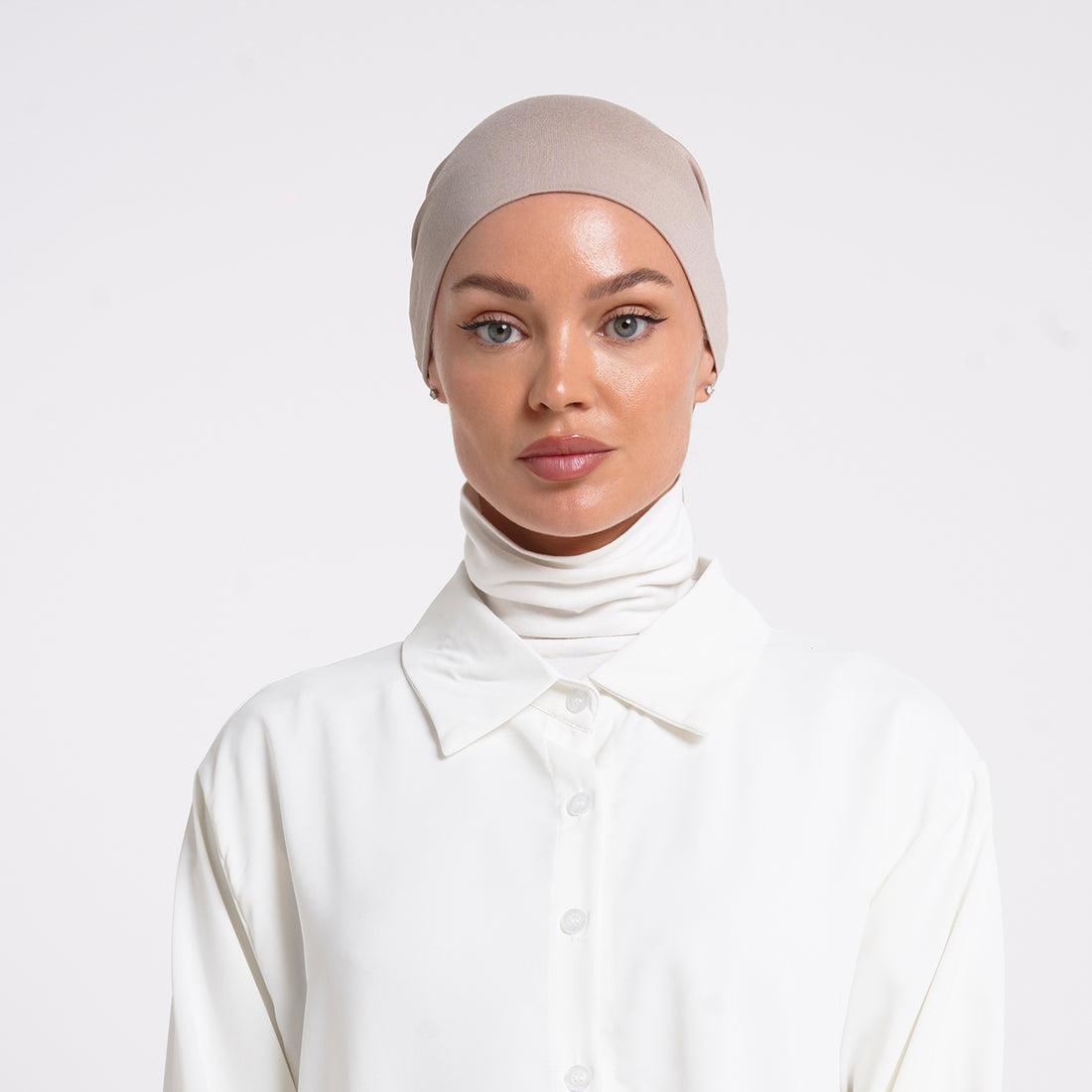 Eve Inner Full Bonnet - Light Taupe