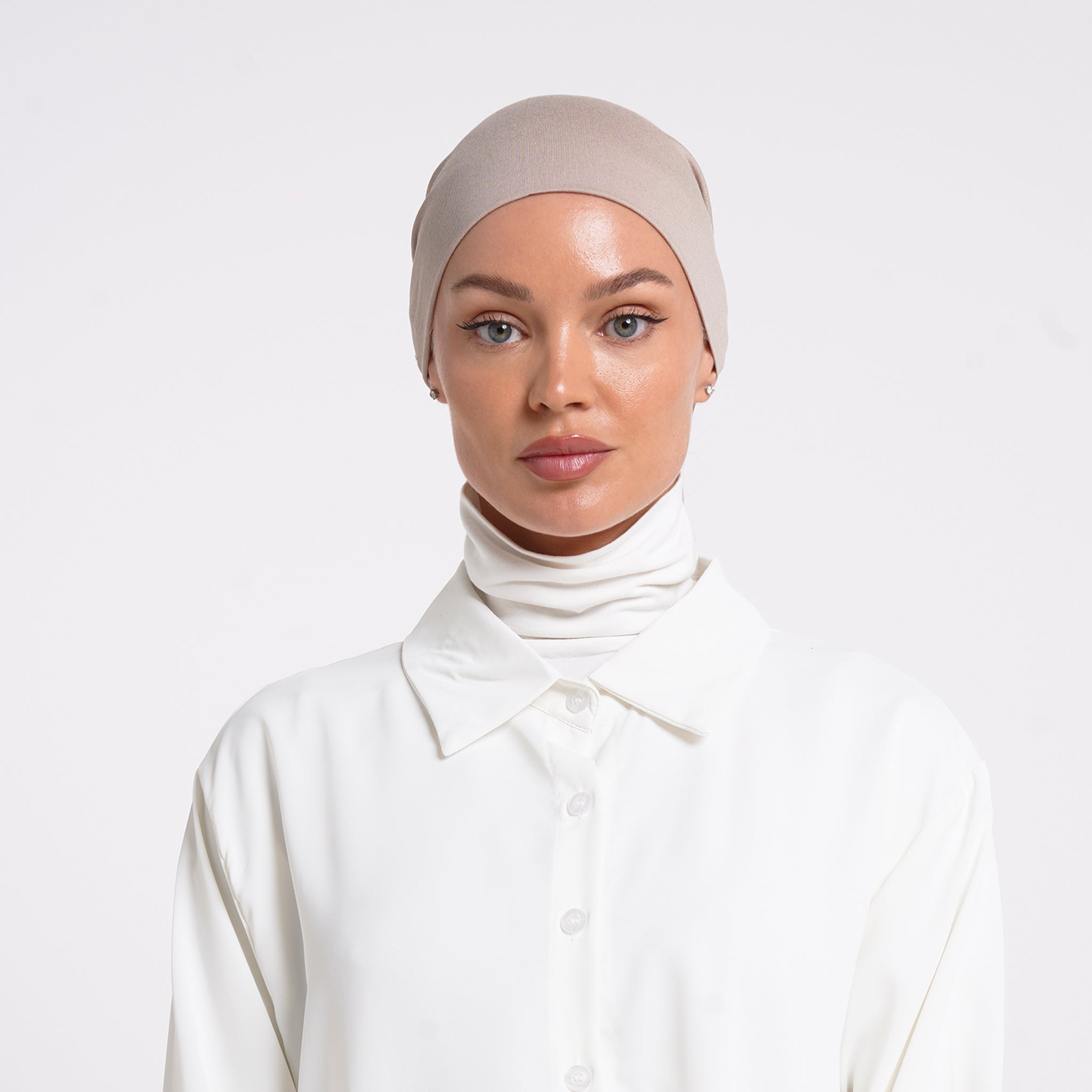 Eve Inner Full Bonnet - Light Taupe