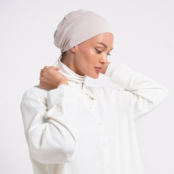 Eve Inner Full Bonnet - Soft Greige