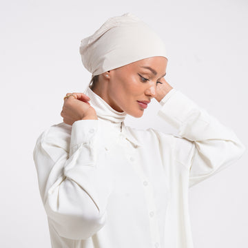 Eve Inner Full Bonnet - Ivory Cream