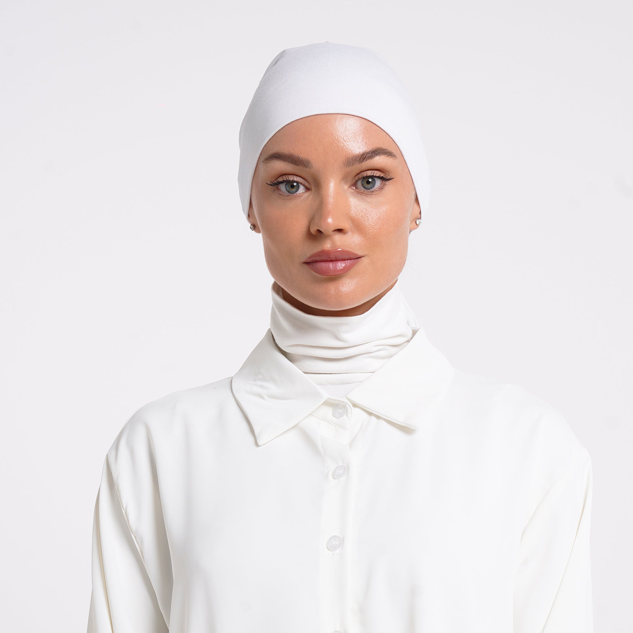 Eve Inner Full Bonnet - Soft Ice Gray