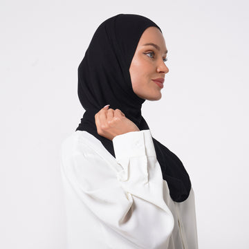 Lycra Full Bonnet - Black
