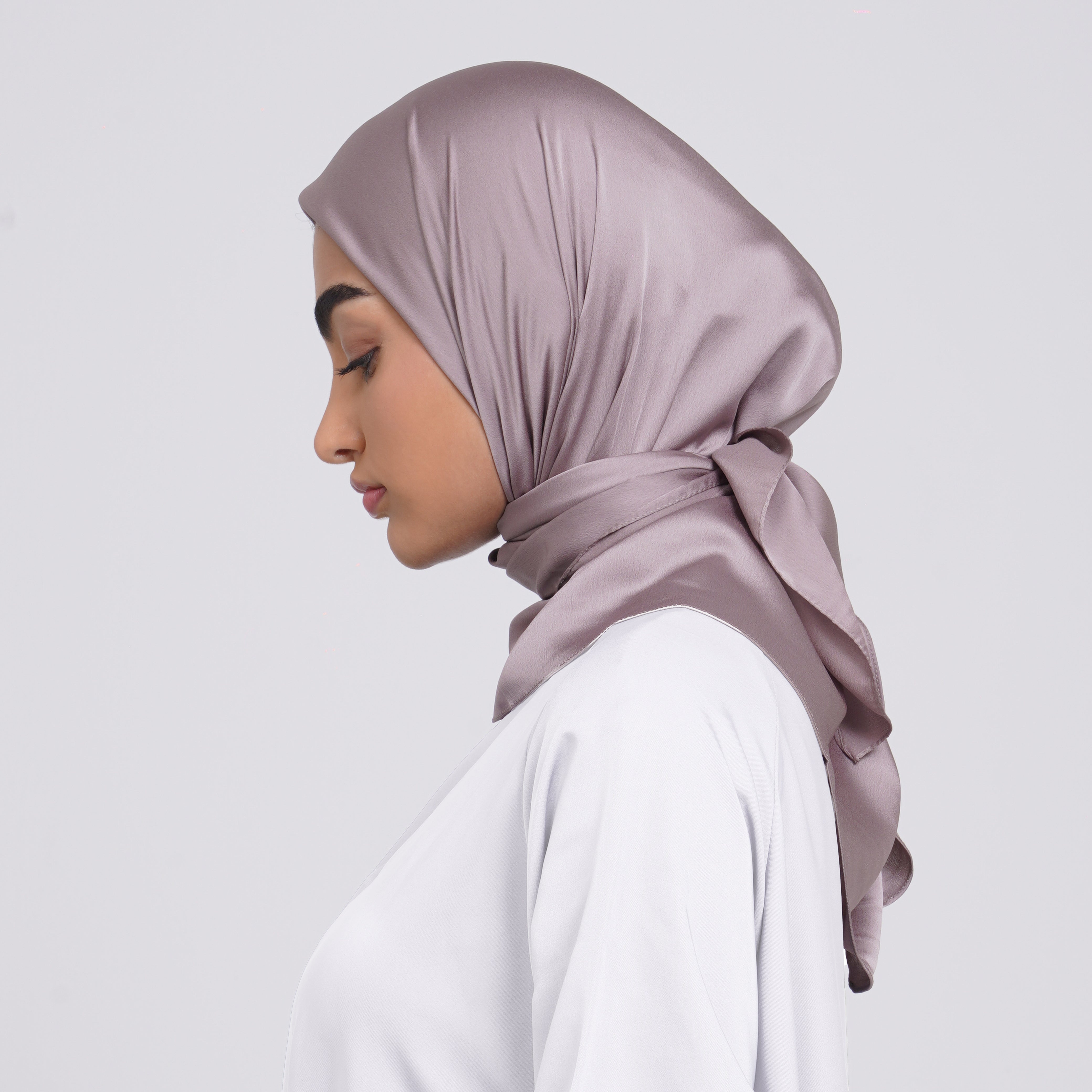 SilkTouch Satin Esarp - Mauve